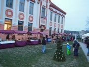 Rozsvícení stromečku u MŠ